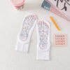 Acupoint Graphic Foot Massage Cotton Socks